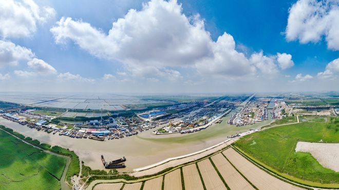 奮進(jìn)強(qiáng)國(guó)路 闊步新征程丨射陽(yáng)：揚(yáng)帆向海天地寬(圖2)