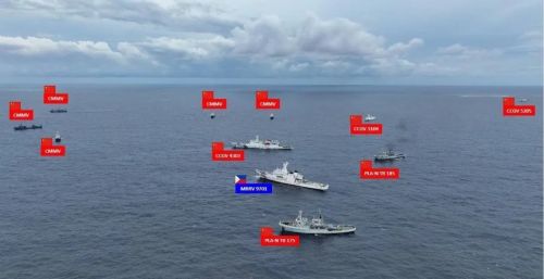 Kaiyun：又打起來了？中菲在鐵線礁再次爆發(fā)沖突！中國(guó)海警登礁使用掃雷器清理垃圾(圖19)