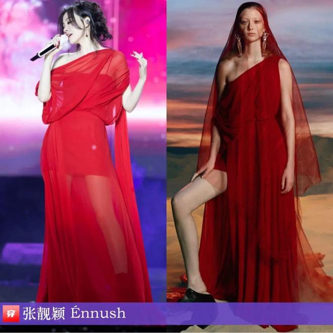張靚穎2025年穿搭日歷有不少的高定禮服哦效果相當(dāng)哇塞(圖14)